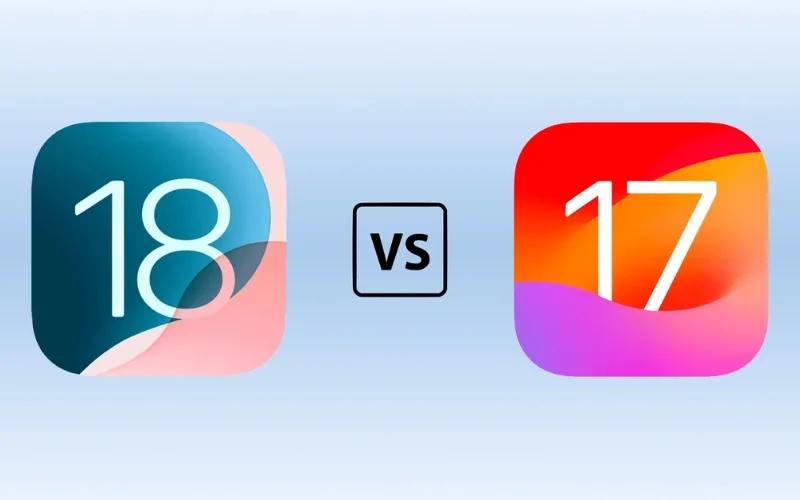 So sánh giao diện iOS 18 và iOS 17: Nhiều thay đổi thú vị